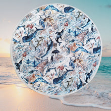 Load image into Gallery viewer, Ocean Explores Travel  Play/ Change Mat Pouch.
